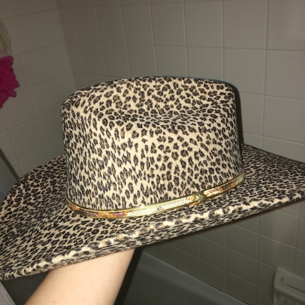 Brand New Cheetah Printed Hat